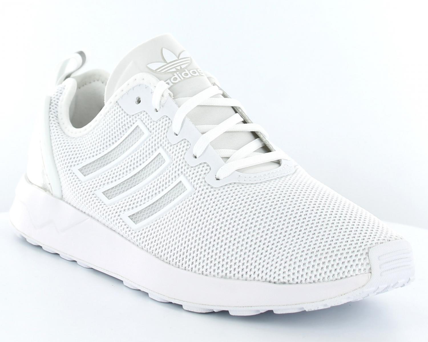 zx flux blanche pas cher