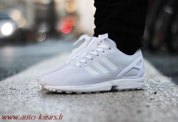 adidas zx flux Blanc