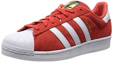 adidas superstar rouge et blanche