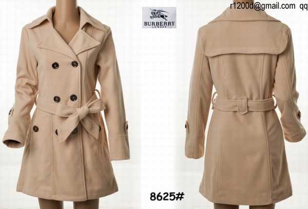 manteau burberry pas cher