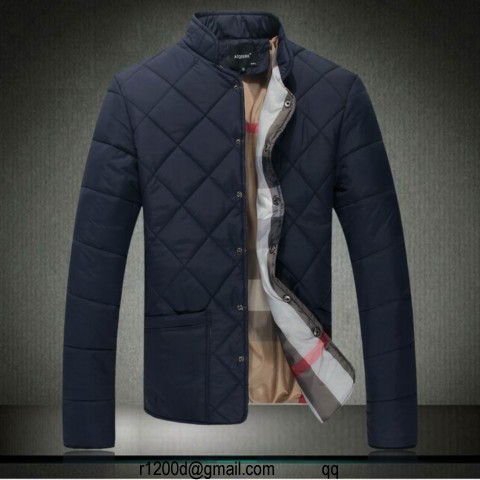 burberry veste homme